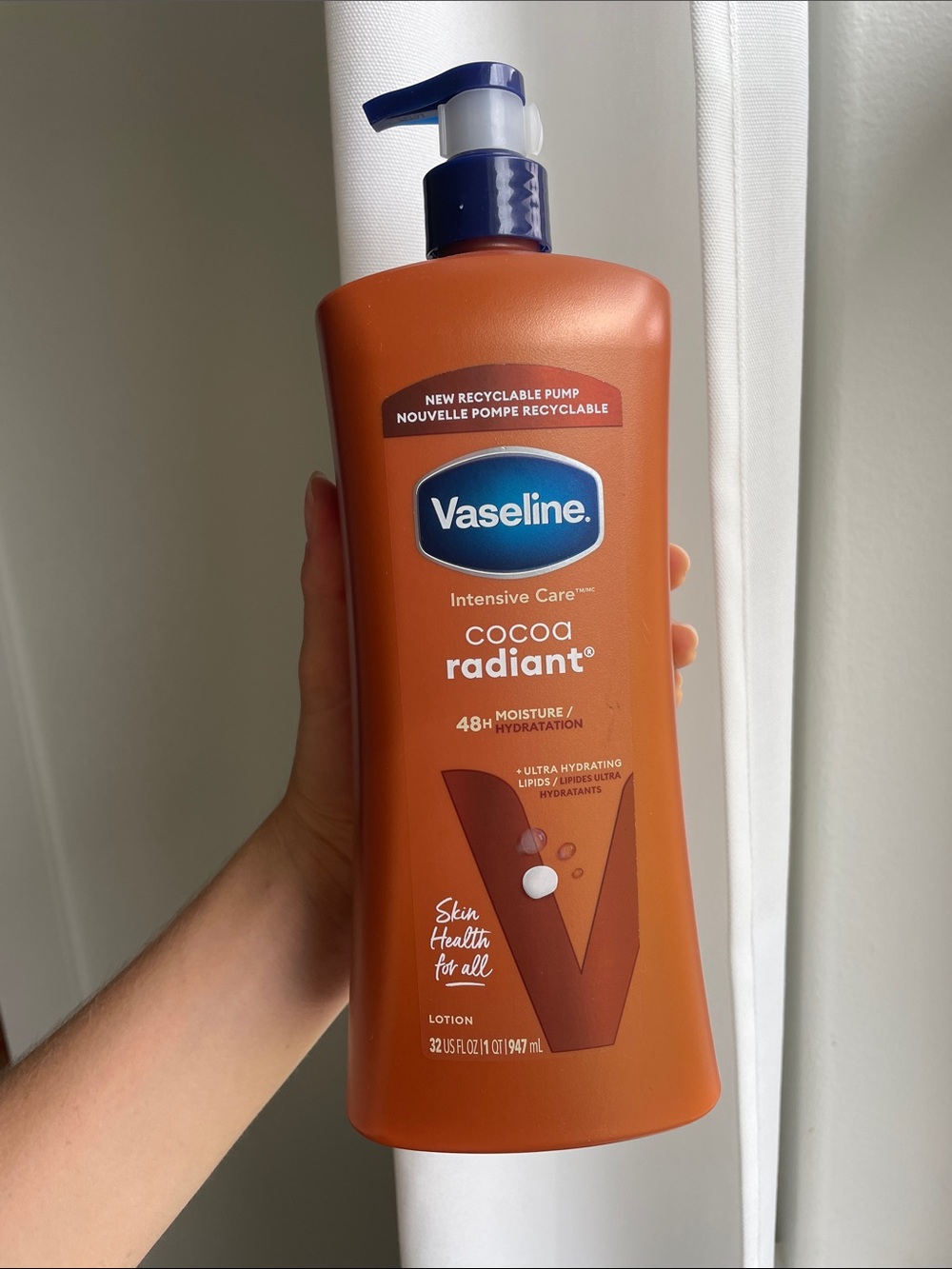 NEW Vaseline Cocoa Radiant Intensive Care Lotion - 32oz